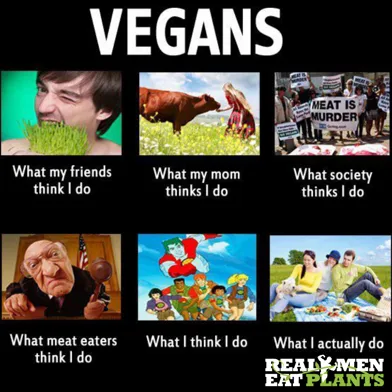 What do vegans really do? Hmm.