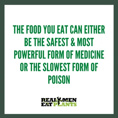Be careful of what you eat.