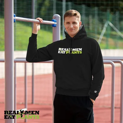 Real Men Eat Plants Hoodie