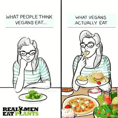 What non-vegan think VS. Vegan. 🤷♂️