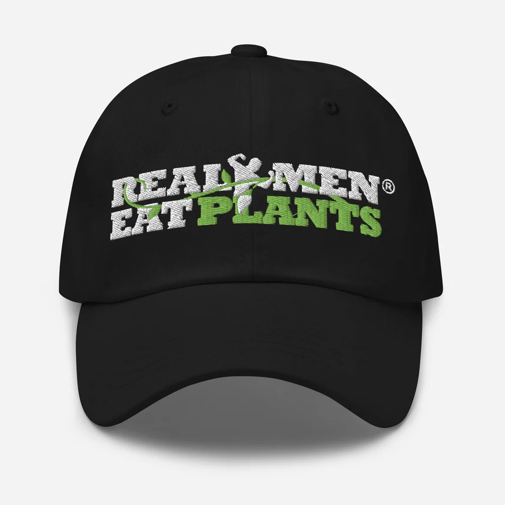 Real Men Eat Plants Dad Hat