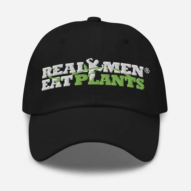 Real Men Eat Plants Dad Hat
