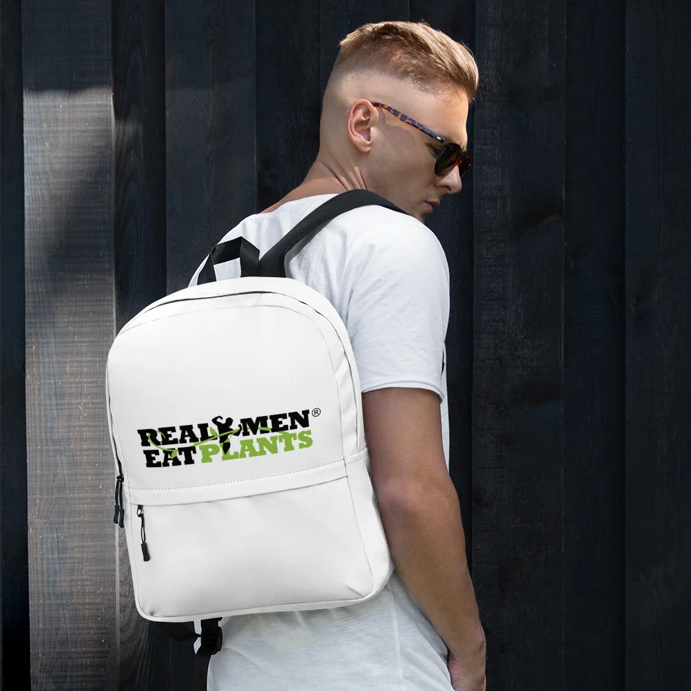 Real Men Eat Plants Backpack