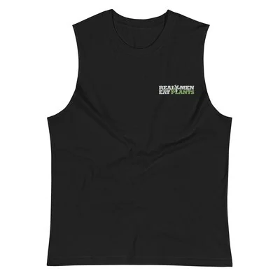 Real Men Eat Plants Muscle Shirt