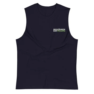 Real Men Eat Plants Muscle Shirt