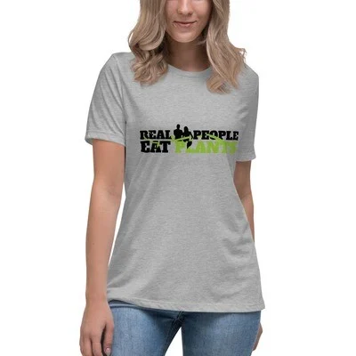 Real People Eat Plants Women's Relaxed T-Shirt