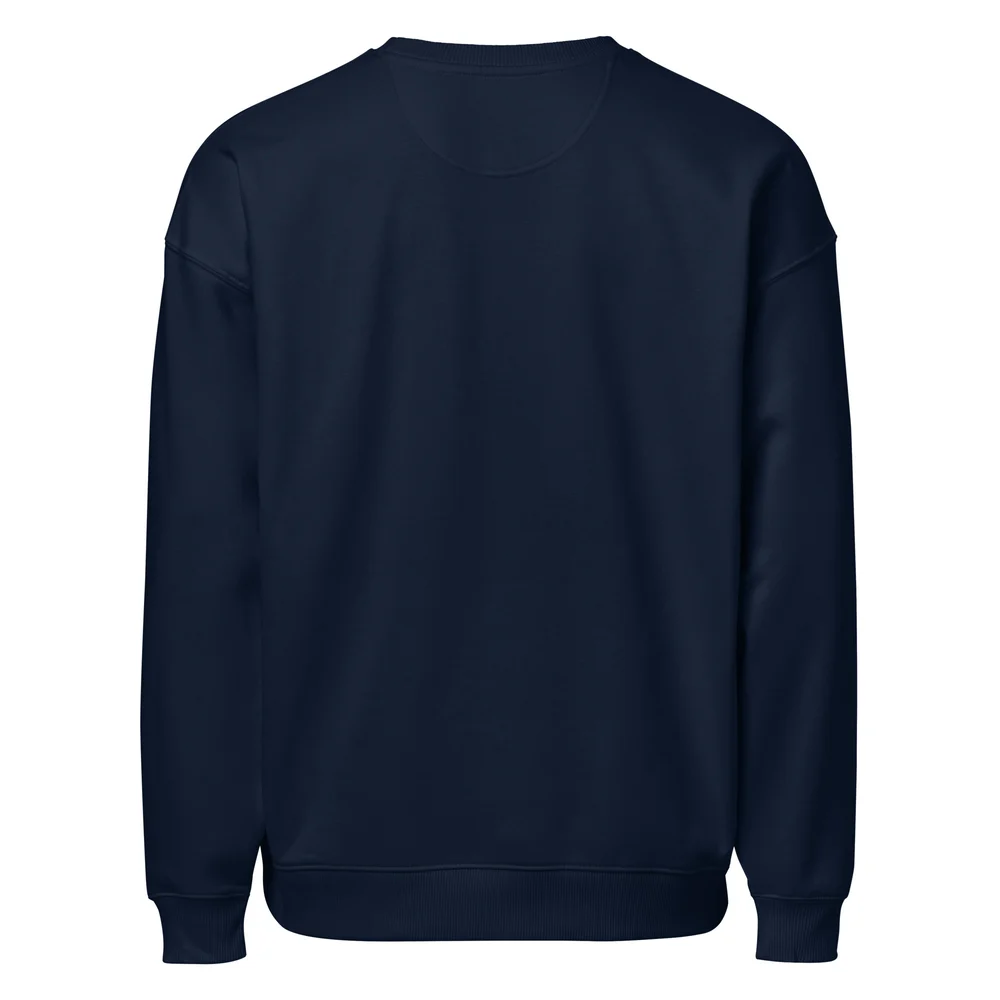 Unisex organic oversized sweatshirt