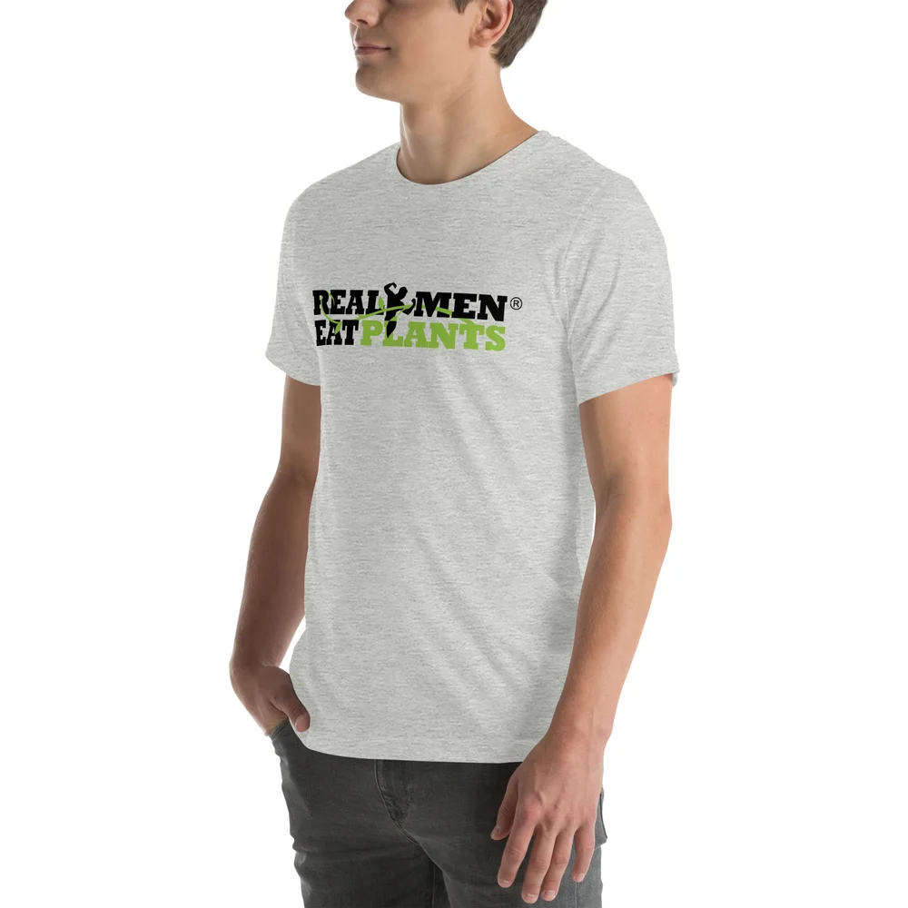 Unisex Real Men Eat Plants t-shirt