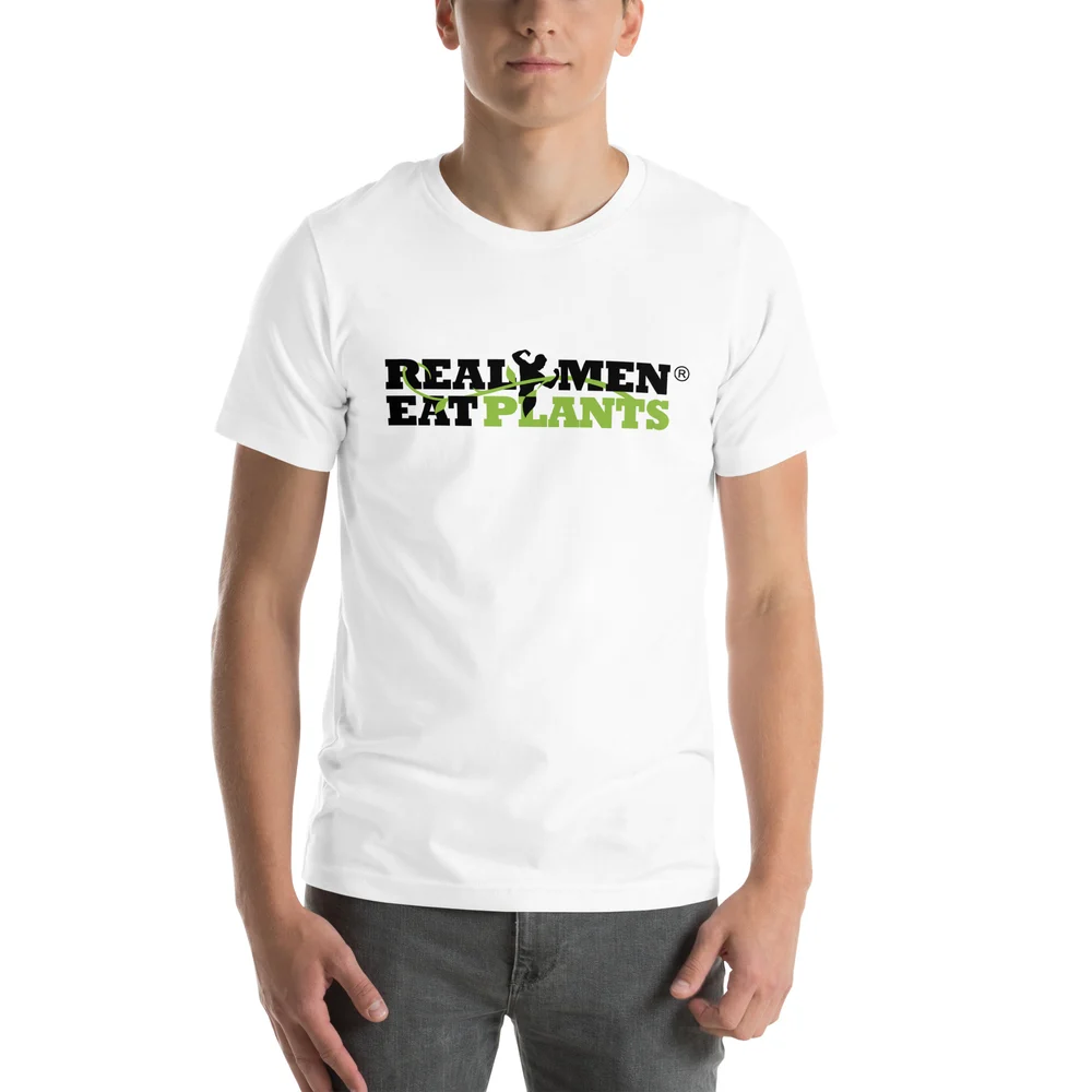Unisex Real Men Eat Plants t-shirt