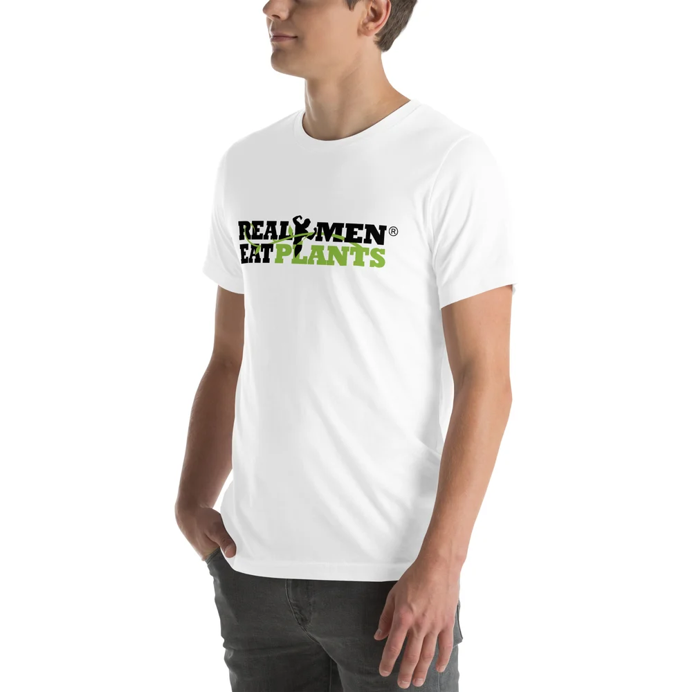 Unisex Real Men Eat Plants t-shirt