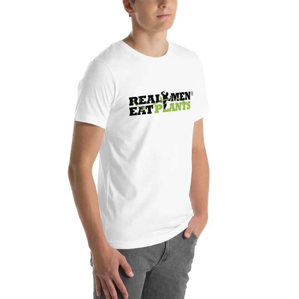 Unisex Real Men Eat Plants t-shirt